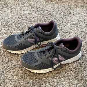 New Balance 460v2 TechRide Gray and Purple Athletic Shoes